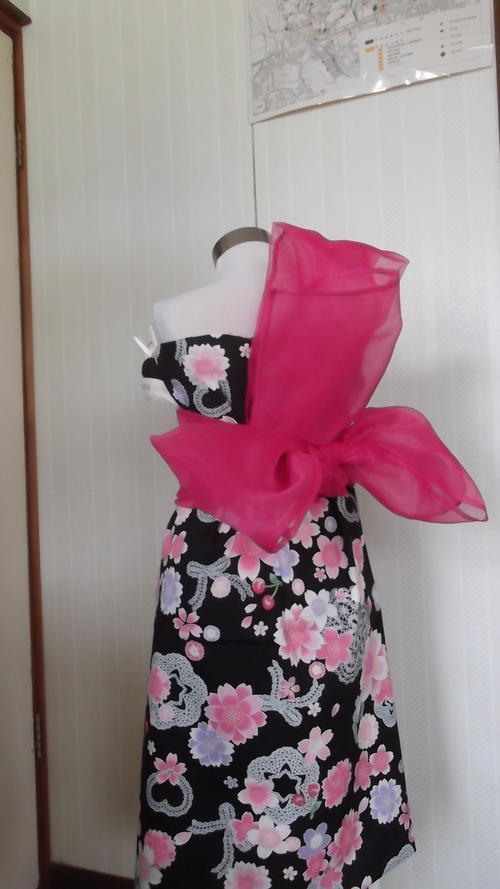 兵児帯 子供 女の子 キッズ オーガンジー きもの館 創美苑