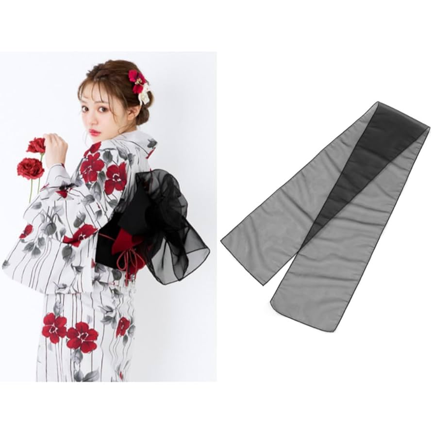 浴衣 帯2本 結び方TikTok