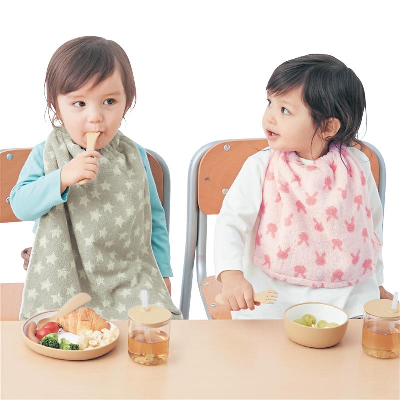 かぶりタイプのラフエプロン 曲線ver. の作り方│koshirau 拵う こしらう