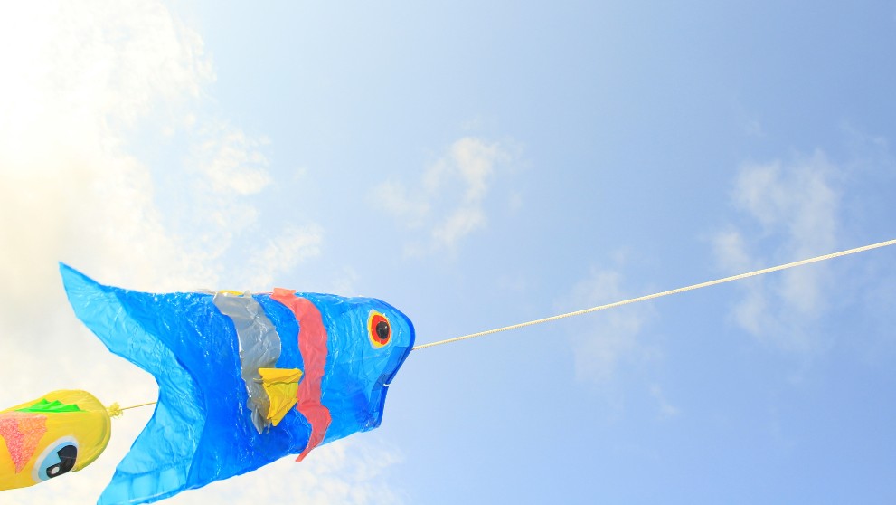 鯉のぼり製作☆家庭的保育室「すてっぷ」