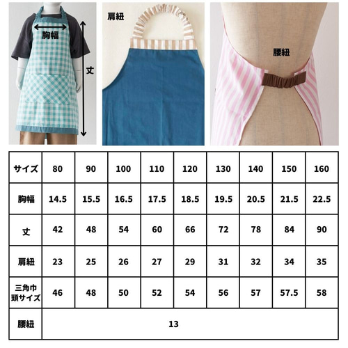 シュクルタブリエ エプロンワンピース 型紙akino pattern