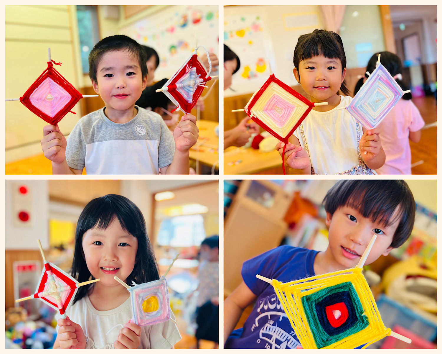 敬老の日のプレゼント ビートル組 5歳児社会福祉法人サンビジョン 保育部会