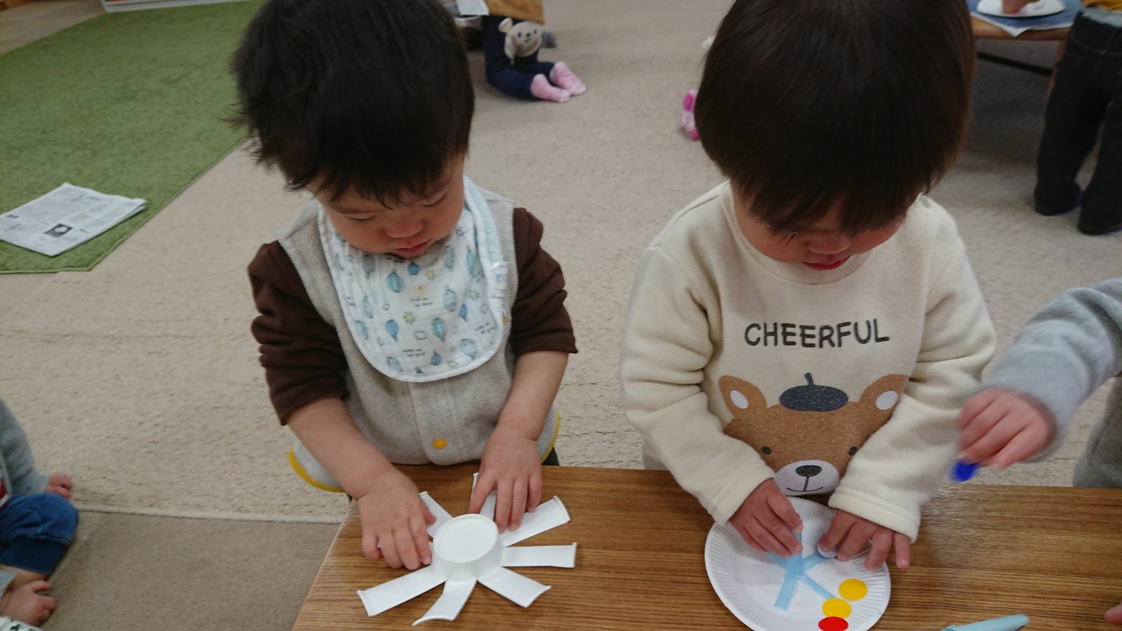 屯田園 1月の製作😊札幌市の保育園木育こどもの家