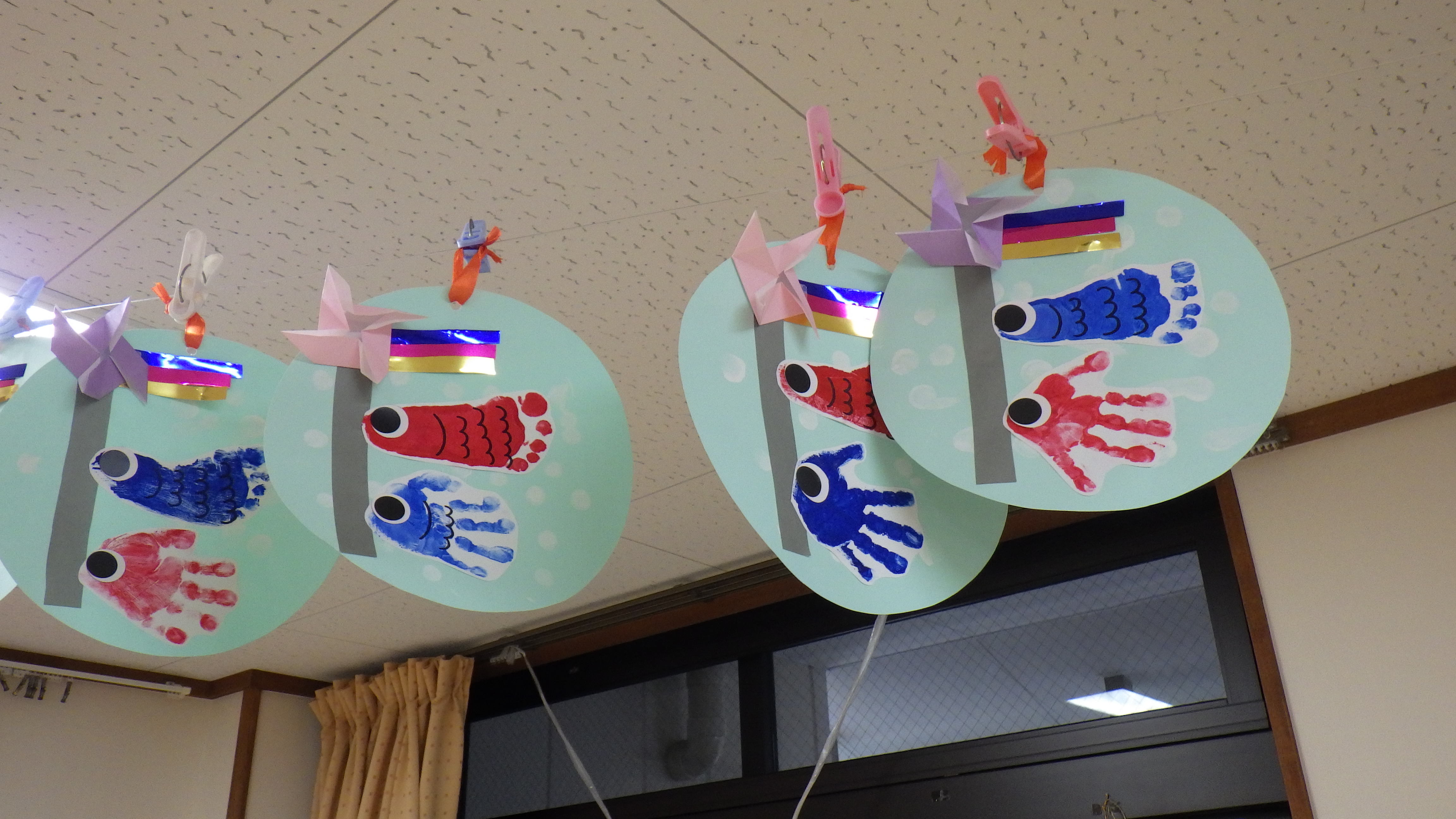 こいのぼり、できたよ? – 箱舟保育園 社会福祉法人 東海福祉会