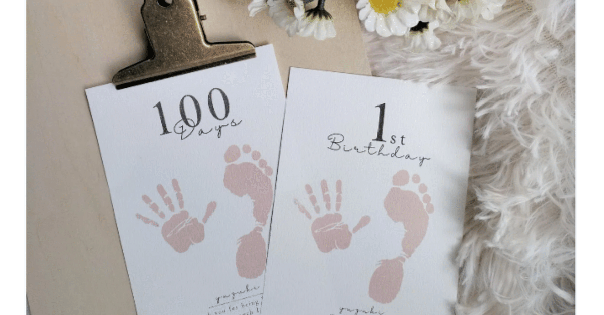 赤ちゃんマンスリーフォトとマタニティ準備グッズのアイデア