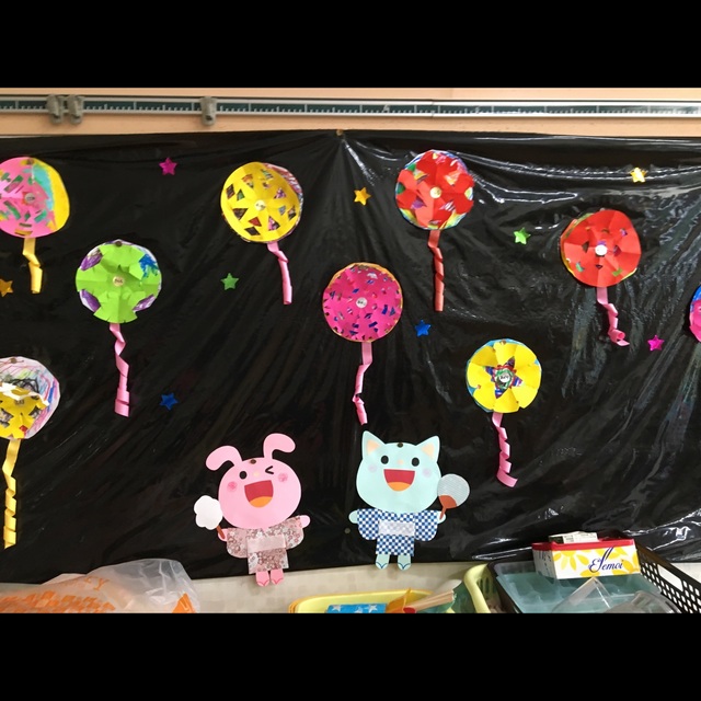 花火製作 2歳児～5歳児トイレットペーパー芯で作る夏の製作