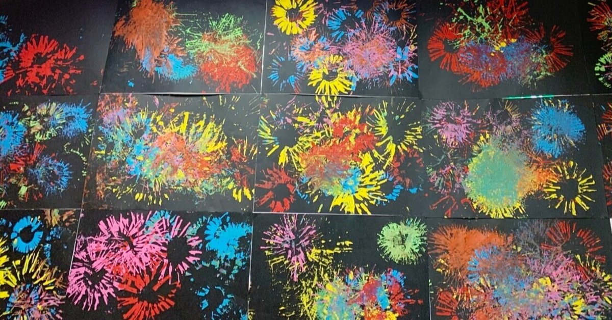 みんなの投稿 花火🎆の製作です💖保育と遊びのプラットフォーム ほいくる
