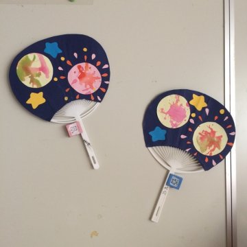 夏の外遊びにぴったり！花火フリスビーの作り方ほいくびより