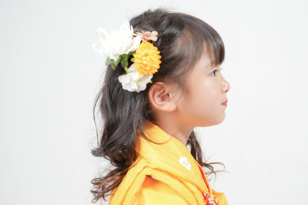 七五三におすすめ！3歳女の子に人気のかわいい髪型BEST3 コラム 武蔵野創寫舘