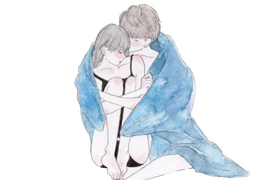 地面に座って抱くポーズ集2 - CLIP STUDIO ASSETS