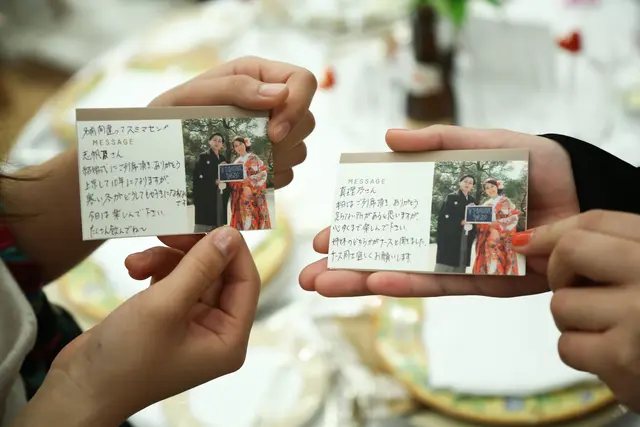 最安値☆直筆メッセージ付き結婚式余興動画作成します ☆最短3日☆直筆だから想い伝わる！感動的な余興にしませんか？ココナラ