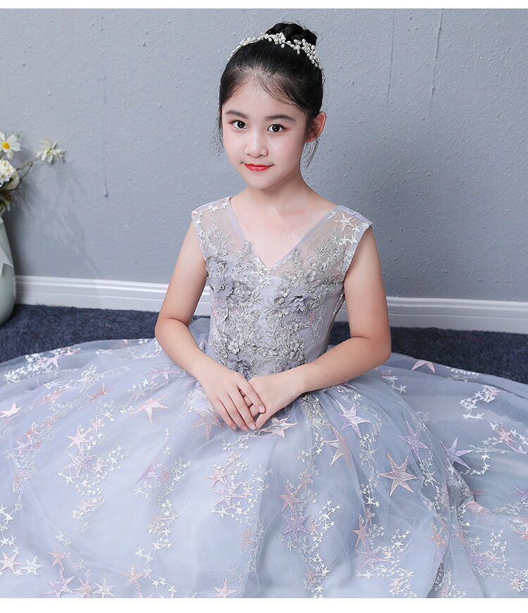 AmazonWeileenice子供 黒 140 ドレス ピアノ発表会 ワンピース 女の子 袖 ドレス 145 ジュニア フォーマル 結婚式誕生日 コンクール 中学生 キッズ パーティー ドレス 喪服フォーマル 通販