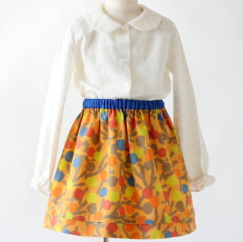 スカート チュールスカート 子供服 100センチ ハンドメイド子供服