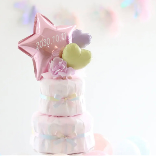 かわいいベビーシャワーケーキのアイデア