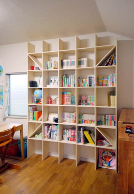 子供部屋の壁面収納収納住まいと生活