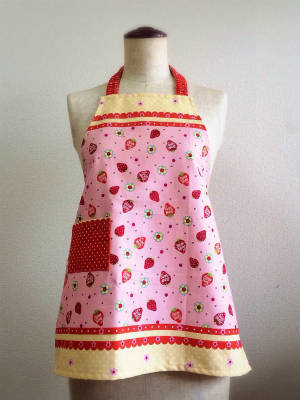 無料型紙 子供用エプロン ゴムタイプの作り方無料ハンドメイド型紙まとめ