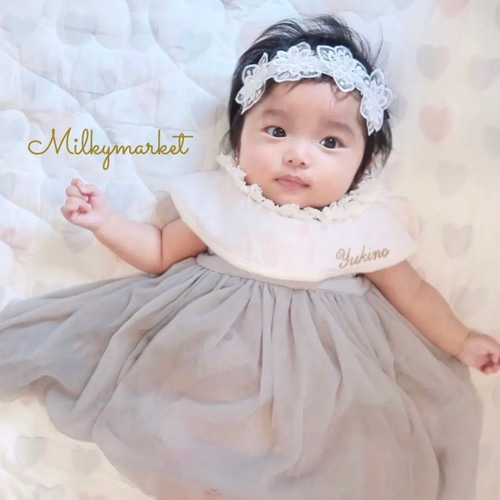 4type レースベビーヘッドバンド 485こどもふく moco kids