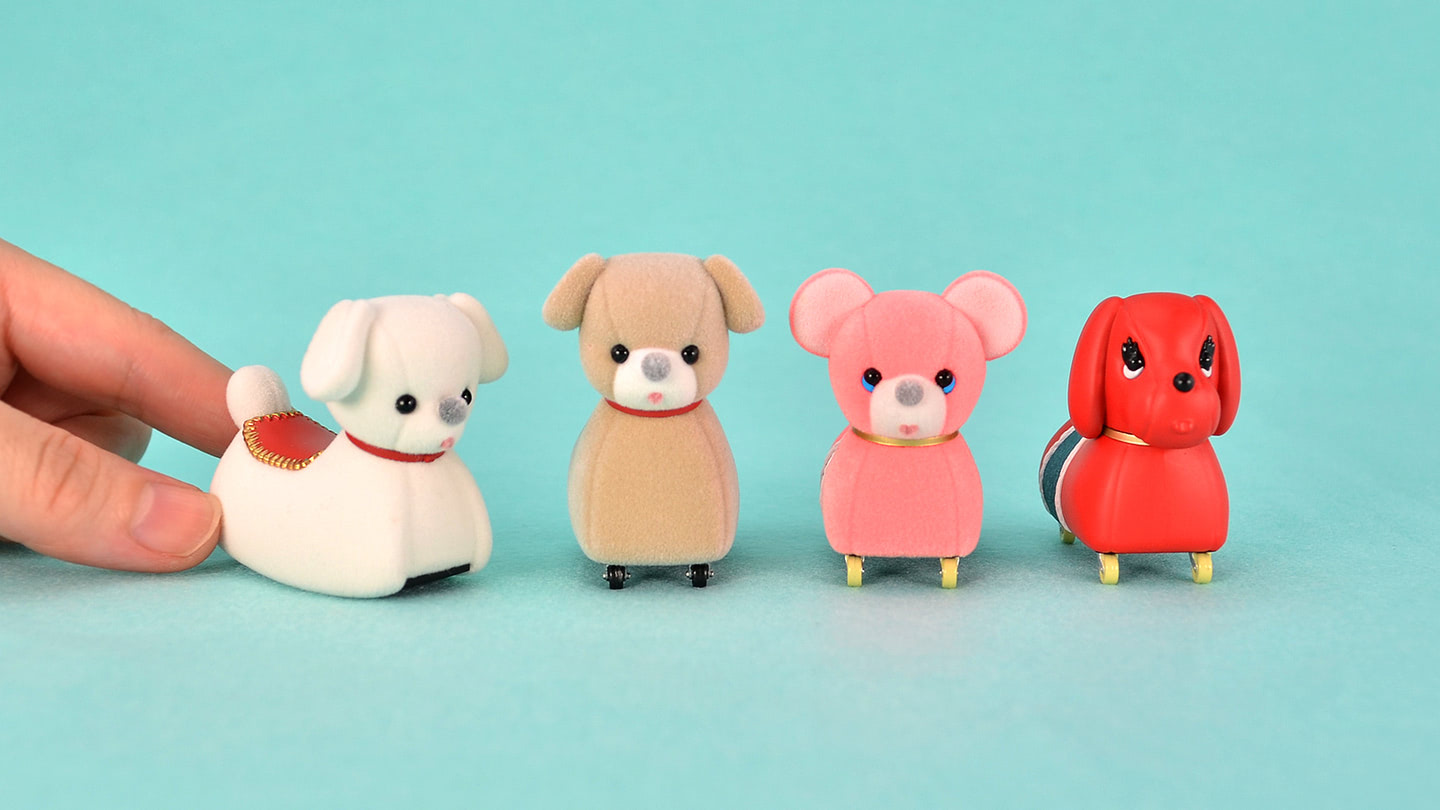 見たら最後 カプセルトイになった「吉徳のぬいぐるみ フィギュアコレクション」が尊すぎる !!! ふわふわのフロッキー仕様で激カワです♡Pouch ポーチ