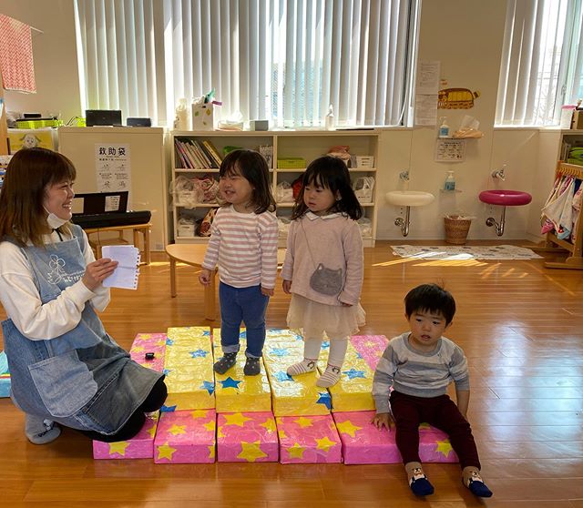 3 12 ホームお別れ会がありました。今日のこひつじこども園