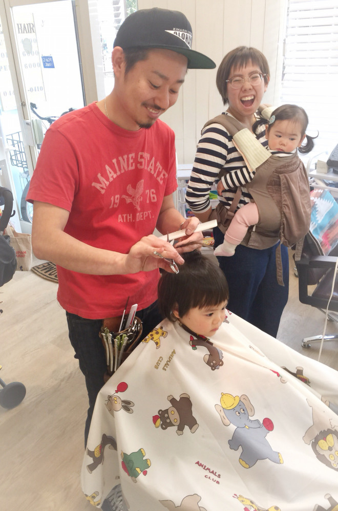 子供カット！男の子もママと一緒に美容室でカッコ良く☆与野の髪をいたわる美容室│coeur