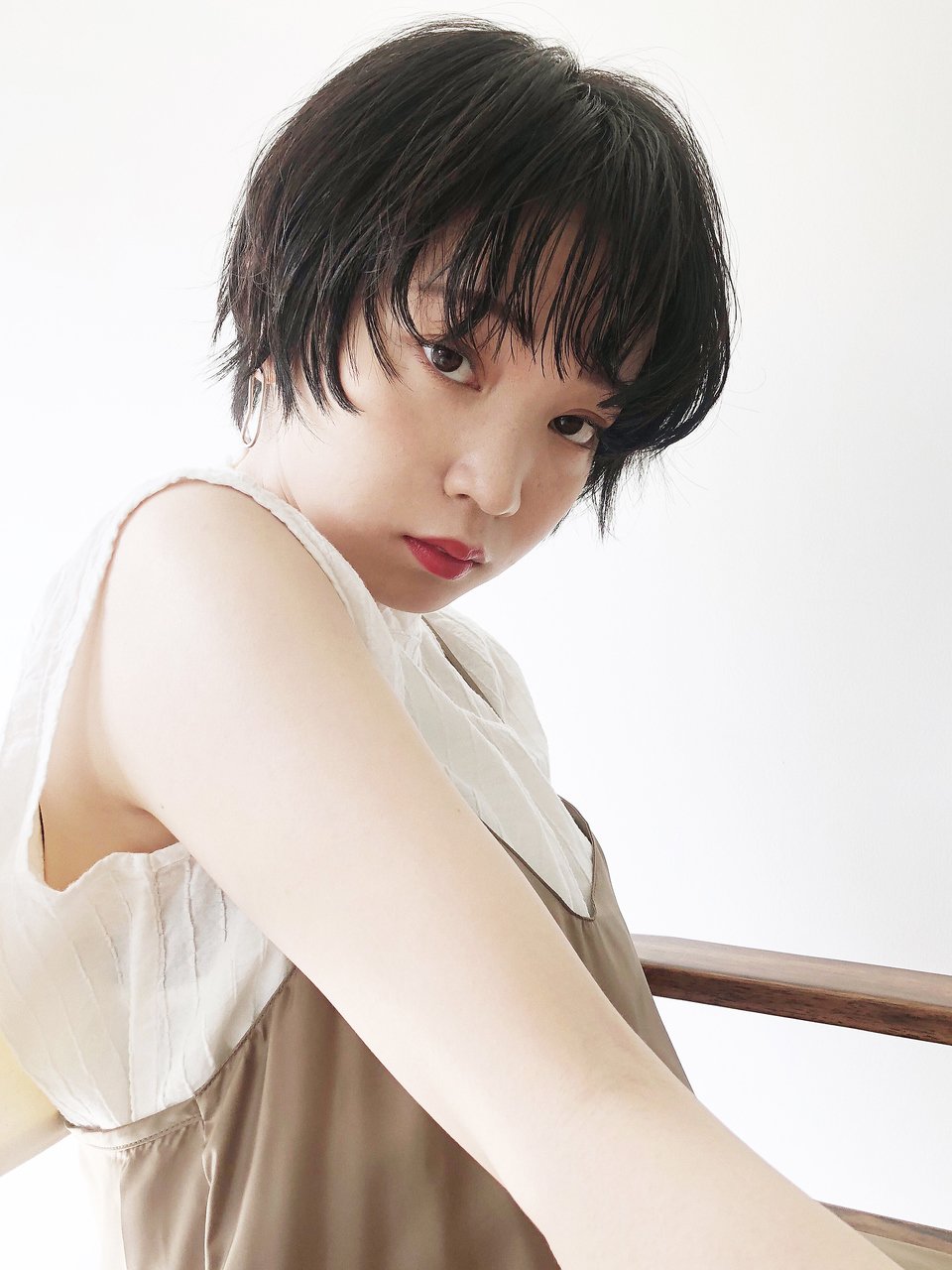 前回はドキドキのショートヘア。今回は更に短く☺️似合ってる😍 三重美容院 四日市美容院 高校生カット 高校生部活スタイル おしゃれママヘア スタイル ママスタイリスト 高校生女の子カット 学生カット 女の子カット お手入れ簡単カット 手入れのしやすいカット 楽ちん