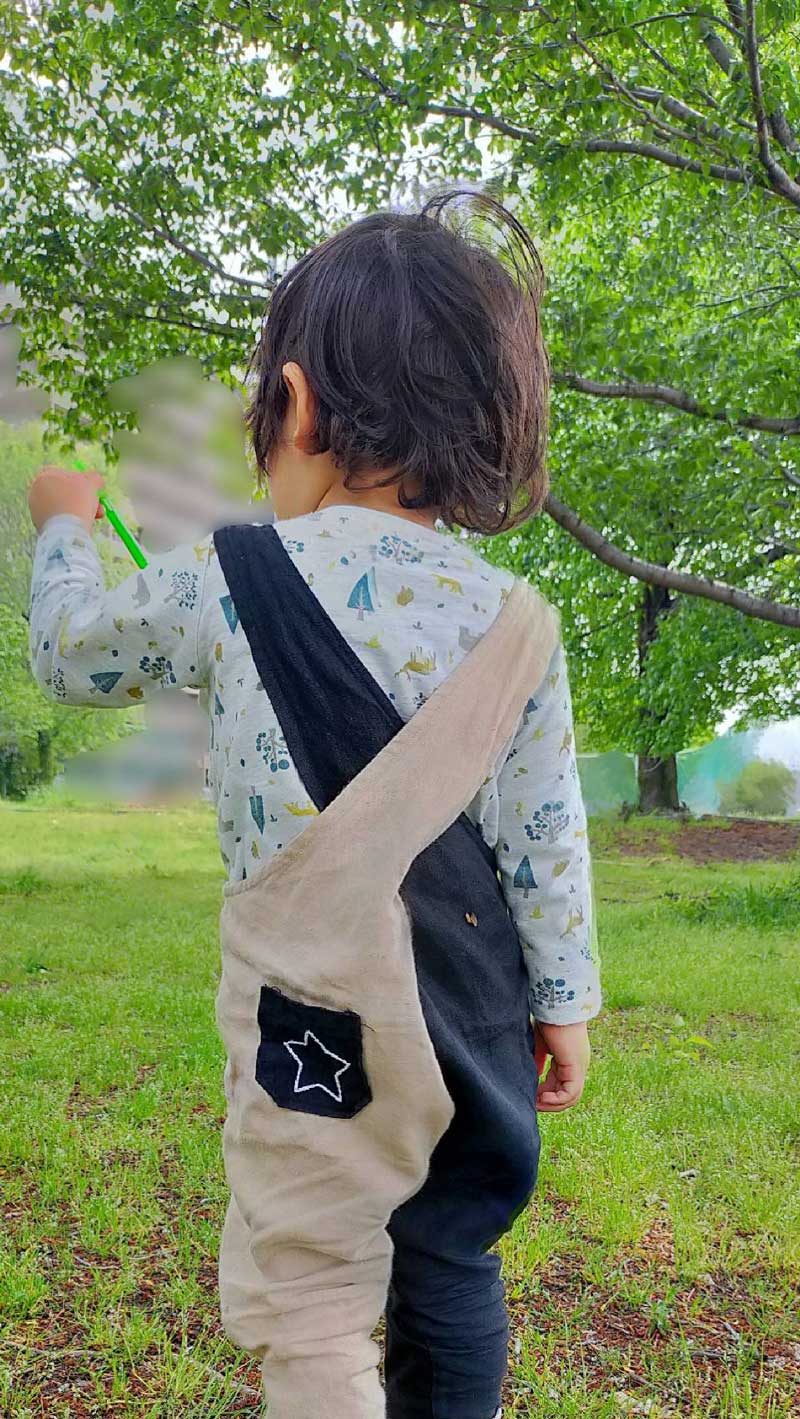 男の子も女の子もかわいく決まる！ キッズサロペットの作り方 – kokka-fabric.com