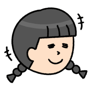 女の子 手書き かわいい 笑う 笑顔 ニヤリ イラスト 無料 フリー89321素材Good