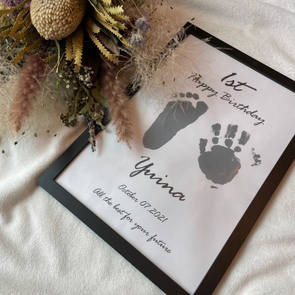 1歳 手形足形 - ベビー・キッズの人気通販minne byGMOペパボ 国内最大級のハンドメイド・手作り通販サイト