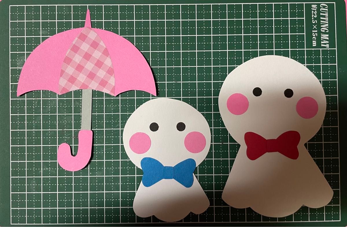 Amazon.co.jp: 壁面飾り てるてる坊主10セット 製作キット 保育 梅雨 : ホーム＆キッチン