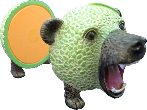 メロン熊」 北海道夕張市のゆるキャラ 写真集ゆるキャラ