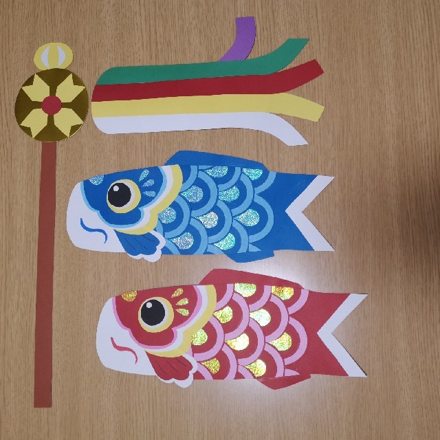 こいのぼり 壁面飾り 端午の節句 こどもの日 かしわもち 画用紙 保育教材 ウォールステッカー・ウォールデコ Ruu 通販16942263Creema クリーマ