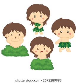 Shameful Banishment: Adam and Eve's Garden of のイラスト素材108170401- PIXTA