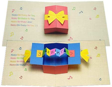 手作りアルバム 透ける窓の仕掛け