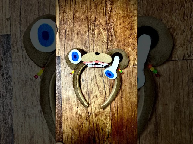 超簡単な針金トナカイのカチューシャの作り方