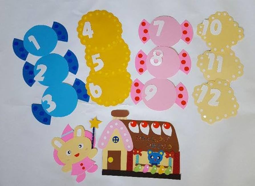 秋の壁面 お菓子の家 ヘンゼルとグレーテル 壁面飾り - Nico ·͜·保育教材SHOPminne byGMOペパボ国内最大級のハンドメイド・手作り通販サイト