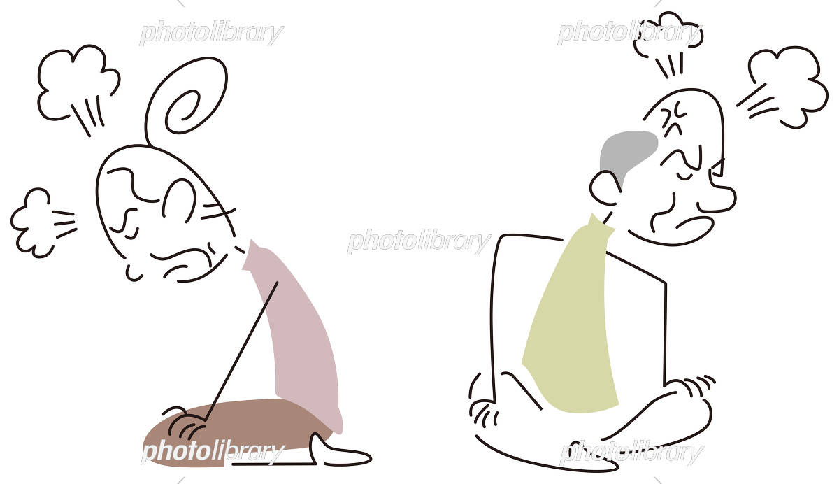 夫婦喧嘩・熟年離婚の写真素材174679991- イメージマート