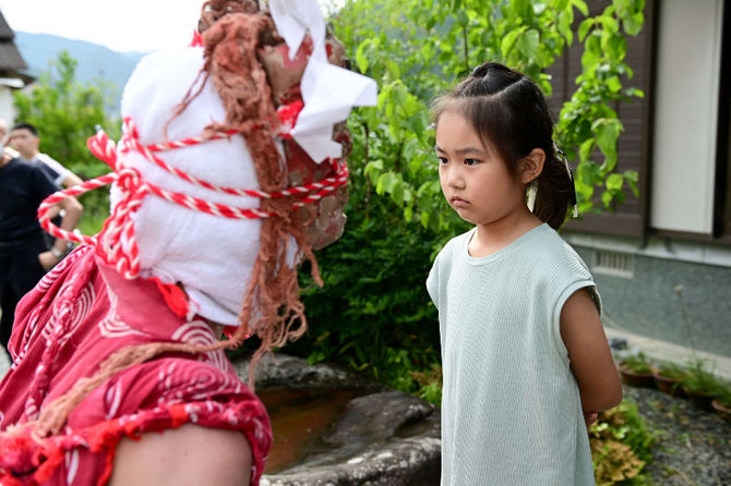 節分・鬼登場 全クラス : ひまわり日記