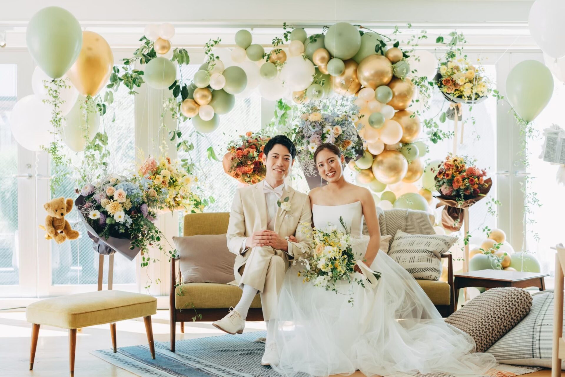 結婚式装飾グッズレンタル - 結婚式の花の専門店、東京、横浜、さいたま対応 花屋福太郎