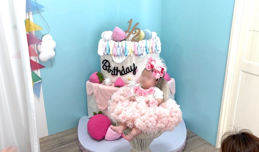 ハーフバースデーフォト撮影メニュー業界最大級の衣装数！こども写真館スタジオアリス写真スタジオ・フォトスタジオ