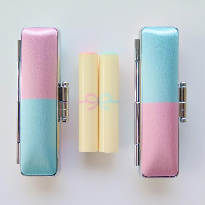 monochrome スモーキーグリーン×クリームイエロー2本セット