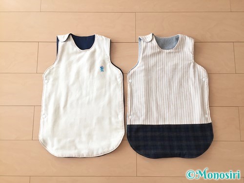 無料型紙 赤ちゃんスリーパーの作り方無料ハンドメイド型紙まとめ