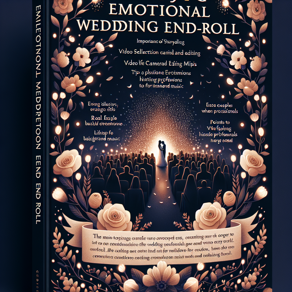 泣ける結婚式エンドロールの作り方完全ガイド: 感動の演出とおすすめBGMnonnofilm