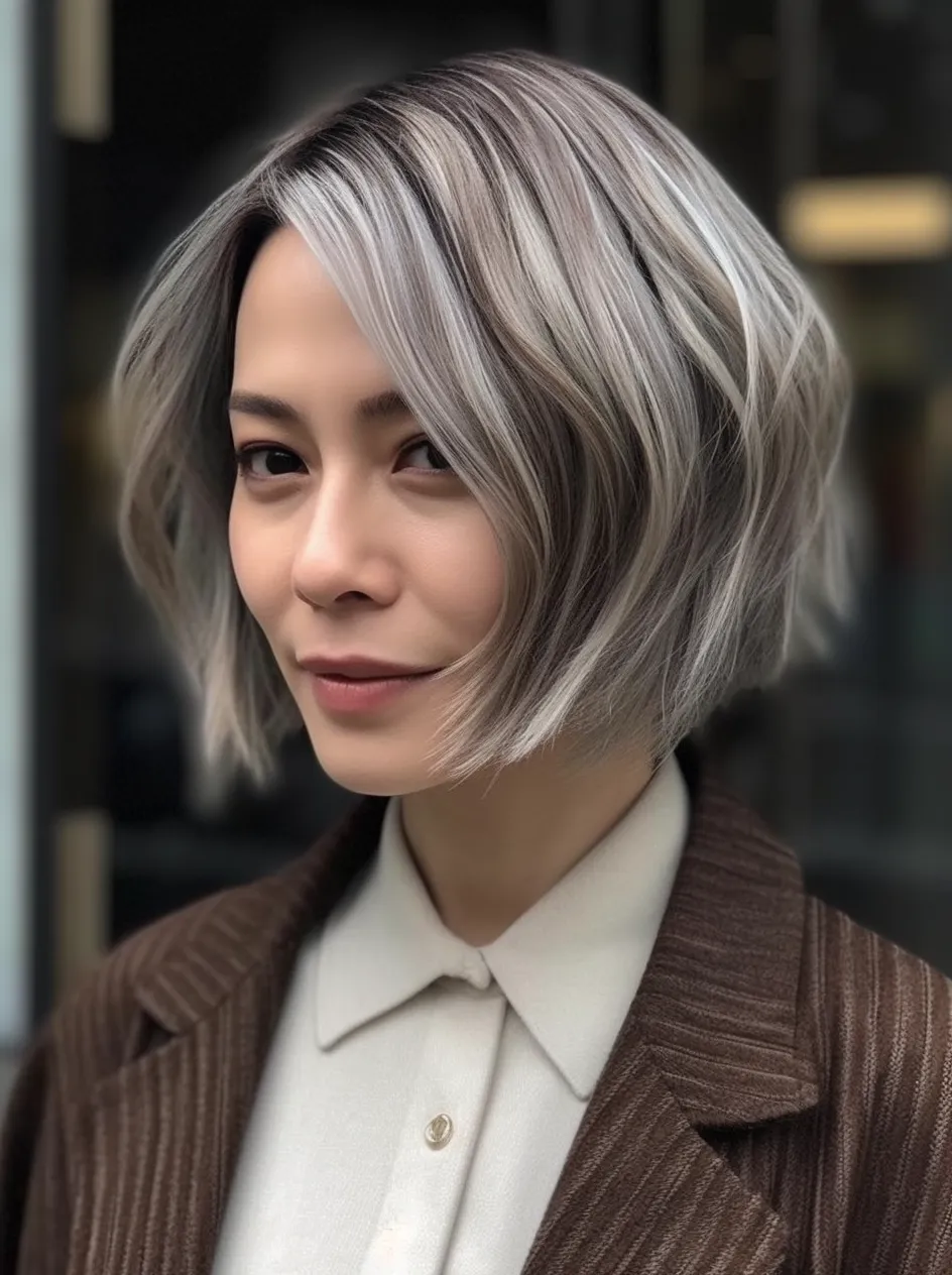 40代ぽっちゃりさんに似合う髪型 丸顔・面長・ベース型の小顔＆若見え＆お手入れが楽なヘアスタイル・アレンジプラスサイズ 大きいサイズ の女性のためのライフスタイルマガジンcolorear コロレア