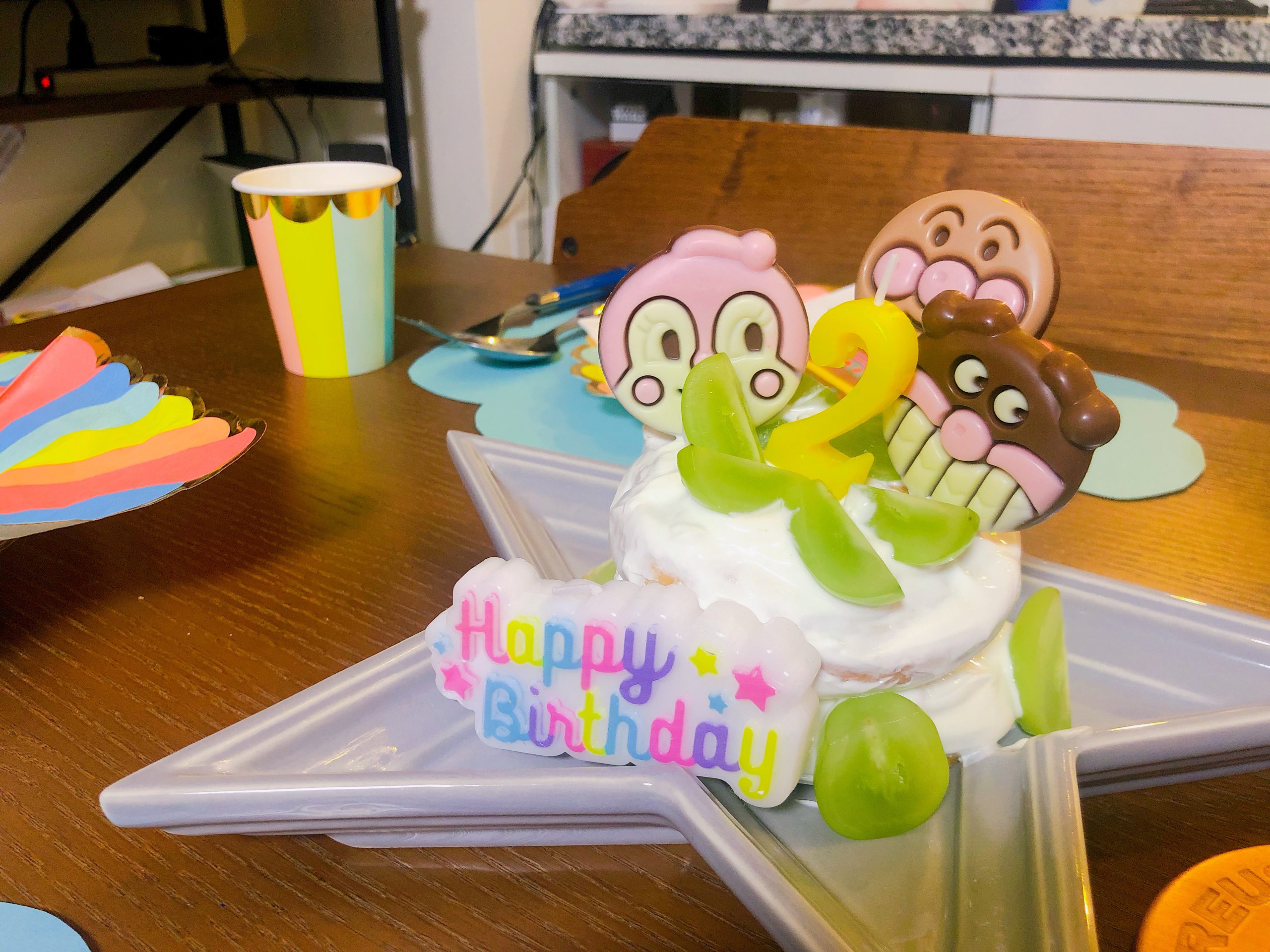 アンパンマンが大好きな息子の2歳のお誕生日に一生懸命つくりました＾＾㍿あごの坂田会長🤣🫰🏽✨が投稿したフォトブックLemon8