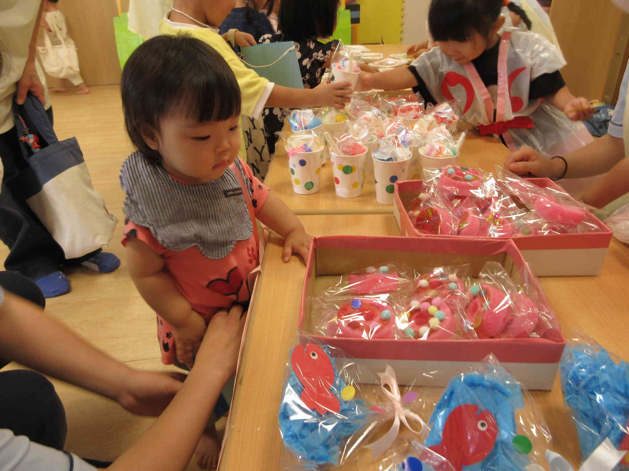 夏祭り 製作 保育 天井飾りTikTok