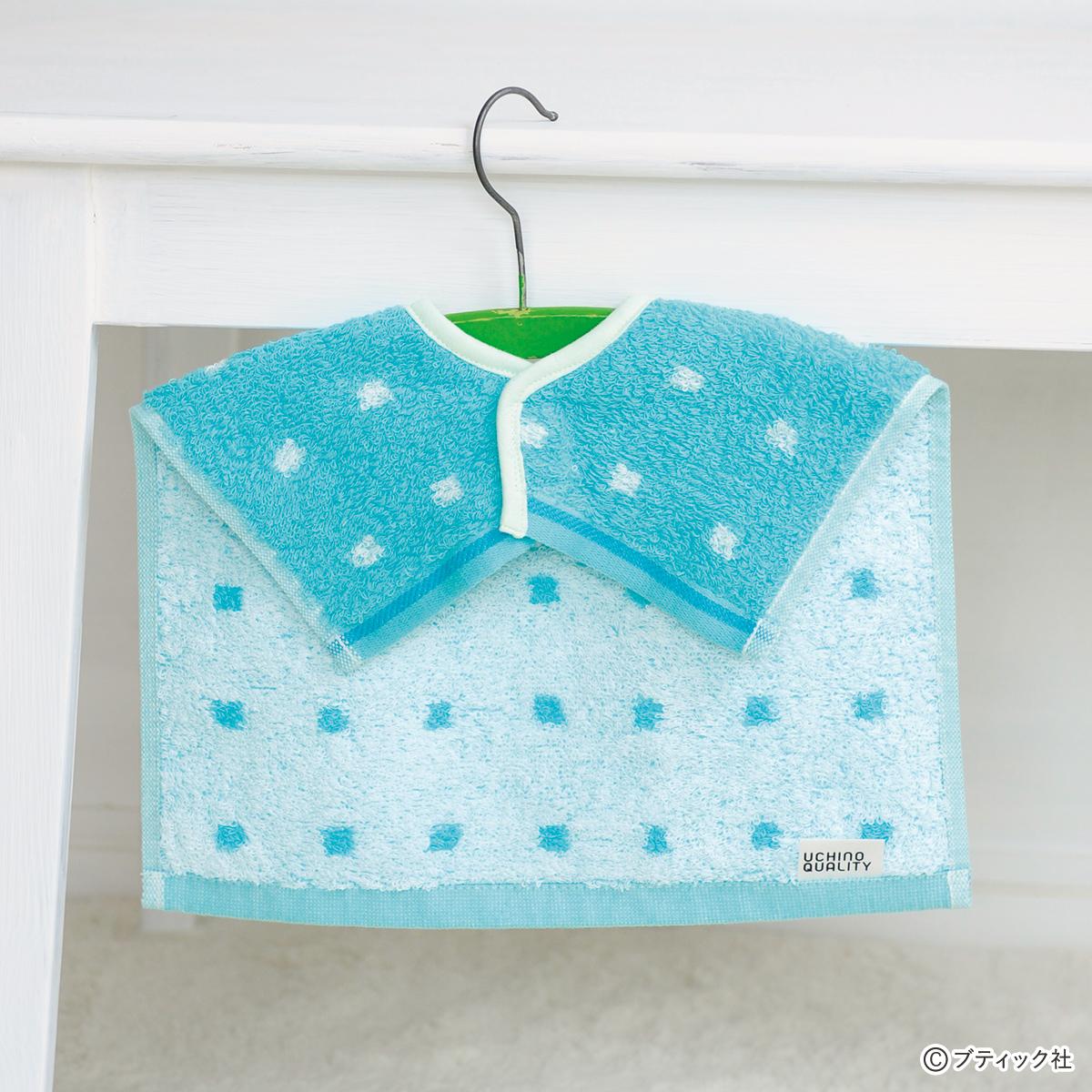 よだれが多い子用スタイの作り方♪吸水性、速乾性ふんわりタオル生地息子デコ