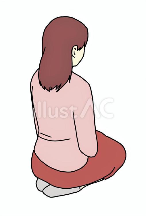 正座してお絵かきしてる後ろ姿までかわいすぎる🥰🎨✍💕あんぱん