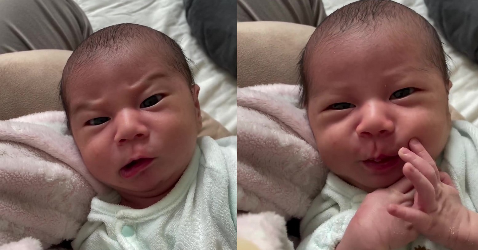 表情豊かで食いしん坊な生後7ヶ月赤ちゃんの1日