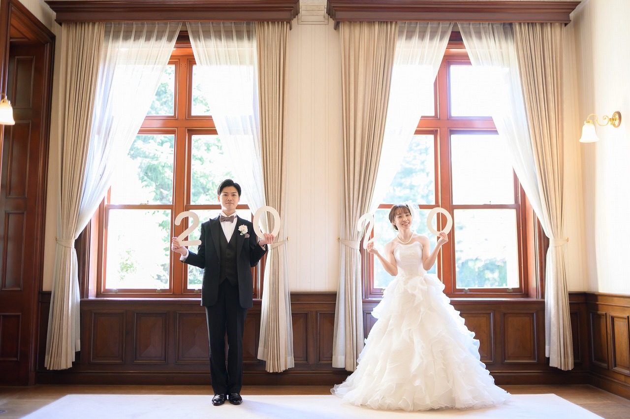 旧古河邸前撮りロケーション・フォトウェディングは東京のウェディングアベニュー表参道南青山店