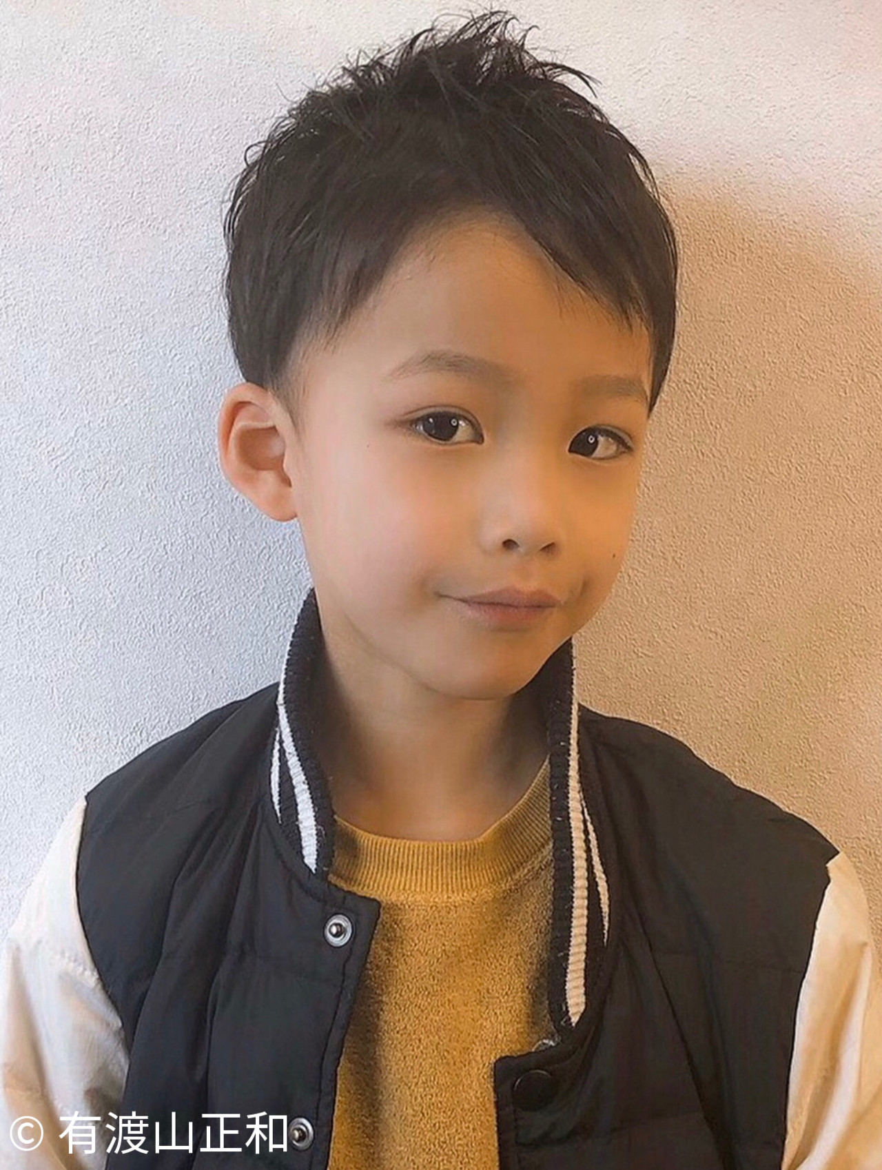 メンズキッズ 髪型短めTikTok